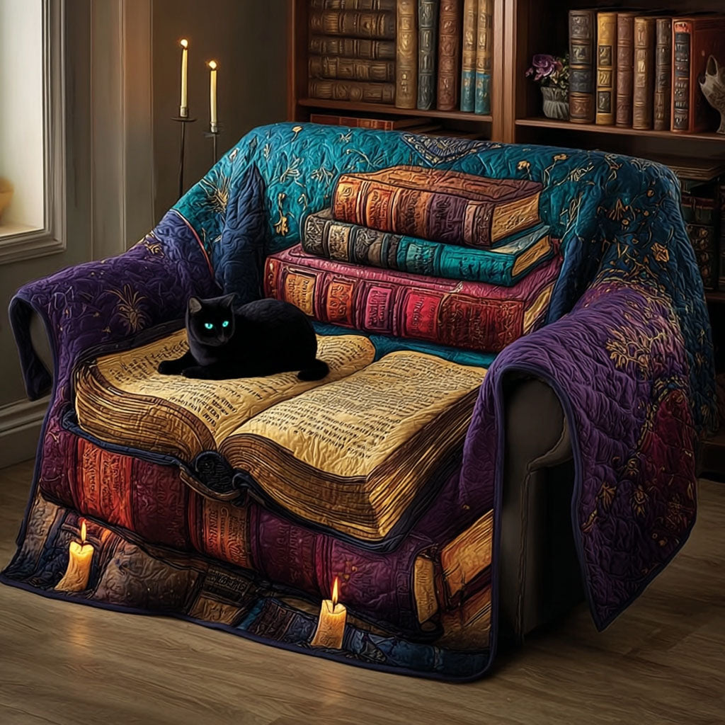 Dreamy Cat Quilted Sofa Cover NCU0DK11738
