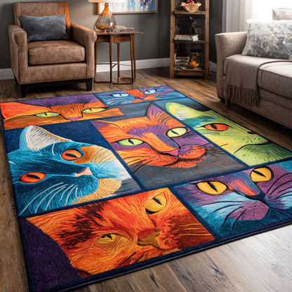 Dreamy Cat Tales Area Rug NCU0TD2356