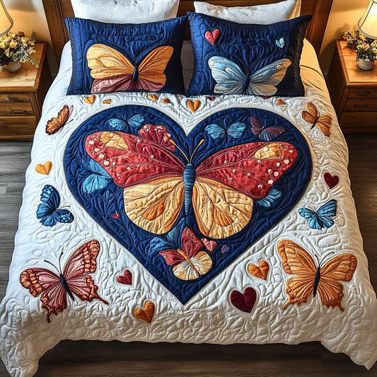 Dreamy Flight 3-Piece Quilted Bedding Set NCU0VH1388