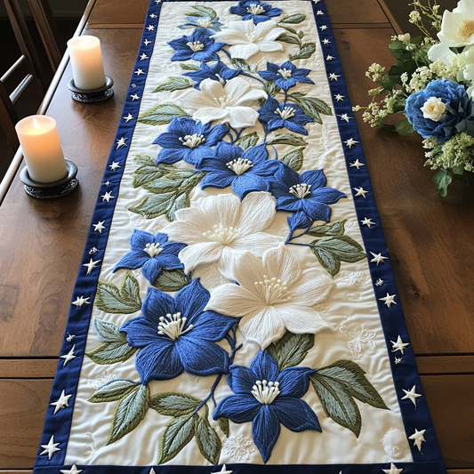 Dreamy Garden Quilted Table Runner NCU0VH4481