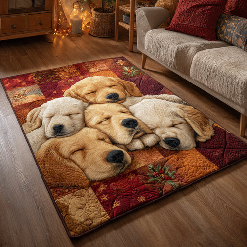 Dreamy Golden Retriever Area Rug NCU0HH1523