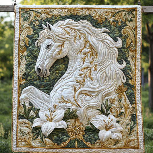 Dreamy Horse Quilted Blanket NCU0DV6354