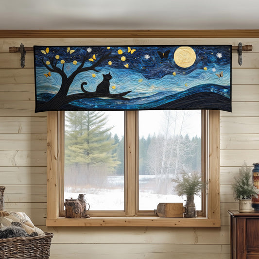 Dreamy Kitty Quilted Valance NCU0PT7124