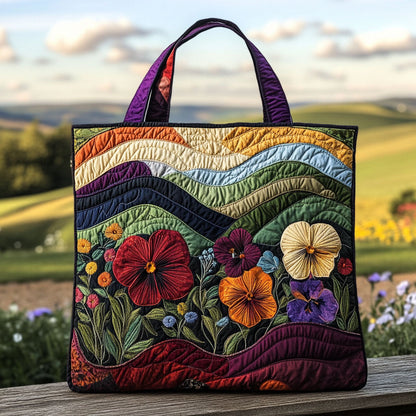 Dreamy Petals Quilted Tote Bag NCU0PT8300