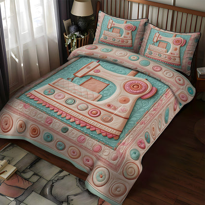 Dreamy Threads 3-Piece Quilted Bedding Set NCU0TL2142