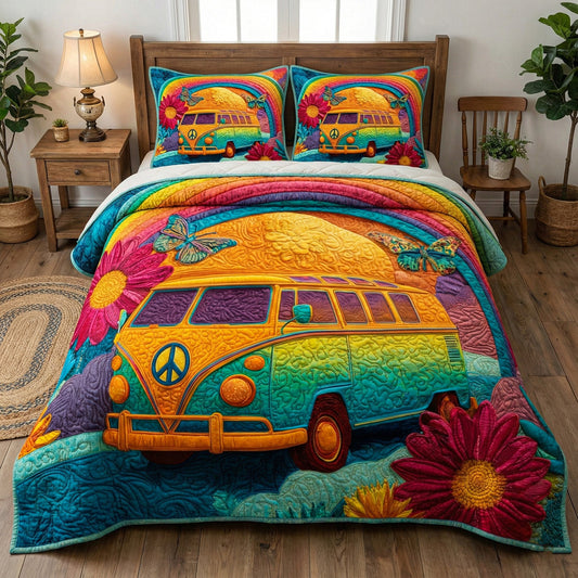 Dreamy Voyage 3-Piece Quilted Bedding Set NCU0NT12293