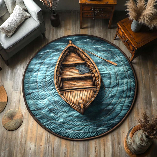 Drift And Dream Quilted Round Mat NCU0XD280