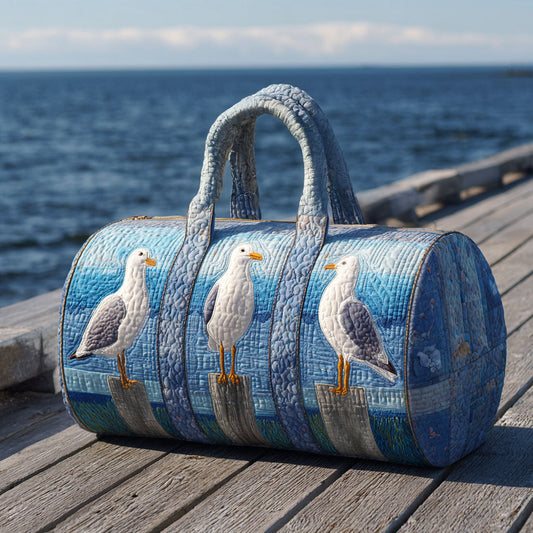 Drift Gull Quilted Duffle Bag NCU0PT9026