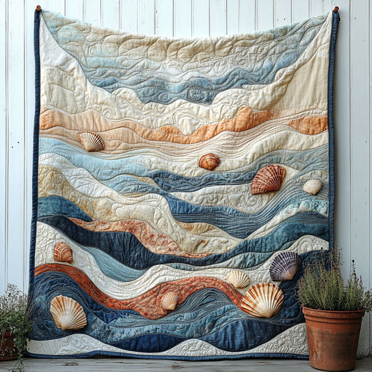 Drifted Whispers Quilted Blanket NCU0NT7257