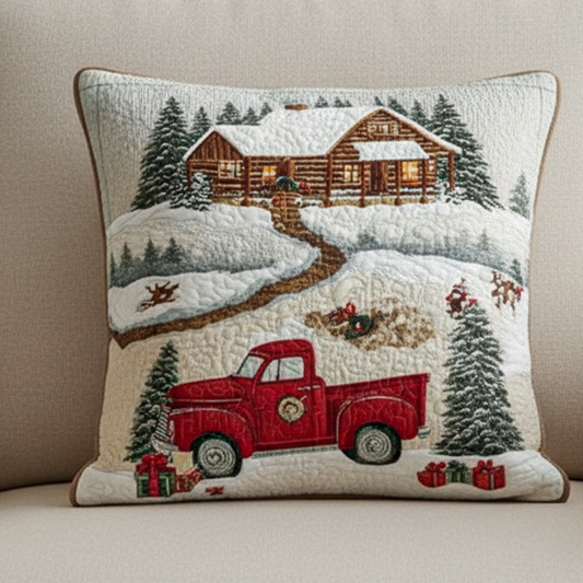 Drifting Snow Quilted Pillow Case NCU0NT10931