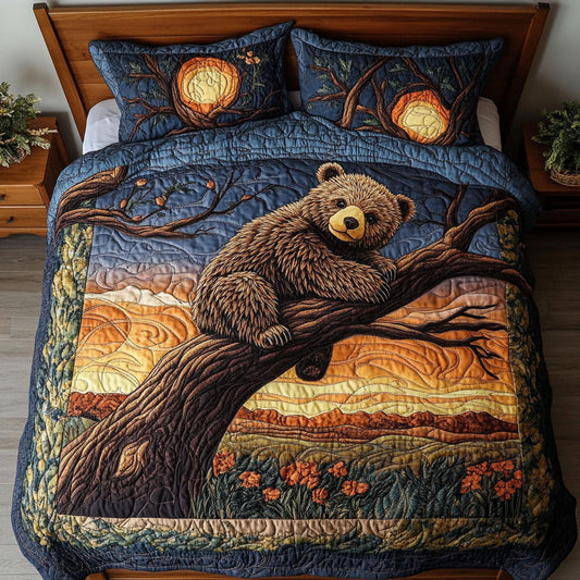 Dusk Climber 3-Piece Quilted Bedding Set NCU0NT3861