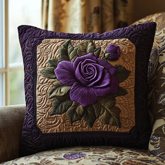 Dusky Rose Quilted Pillow Case NCU0DV6495