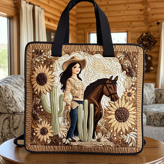 Dust Petals Quilted Tote Bag NCU0DV6770