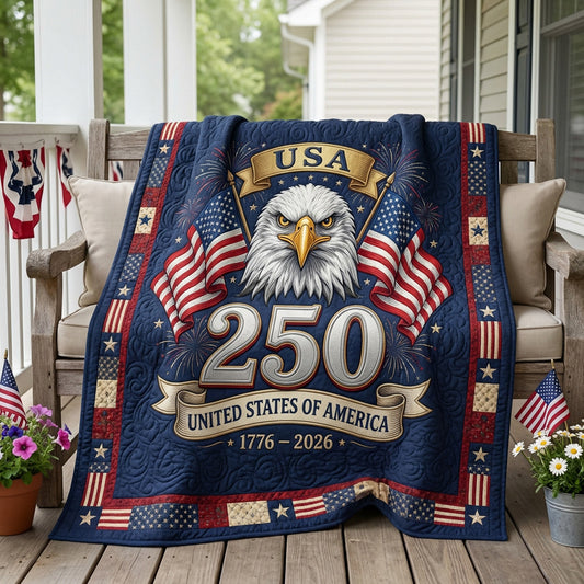 Eagle Legacy Quilted Blanket NCU0TV1886