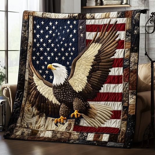 Eagle Pride Quilted Blanket NCU0DK8555