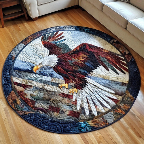 Eagle Sky Quilted Round Mat NCU0DV6730