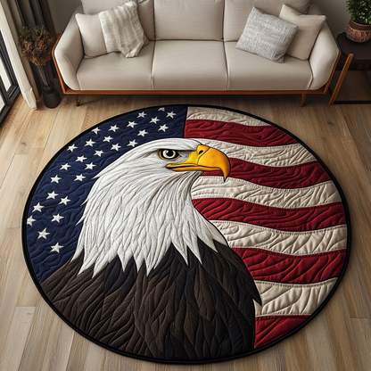 Eagle Spirit Quilted Round Mat NCU0DK8680
