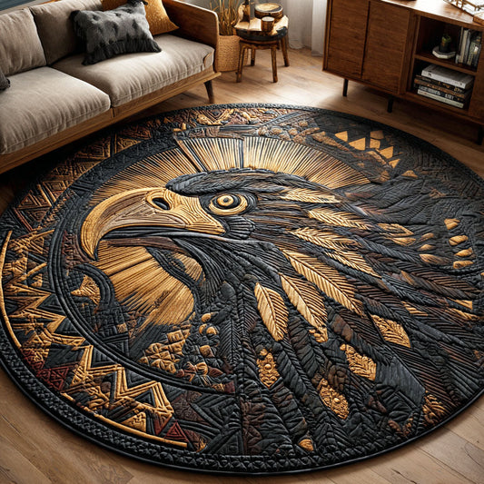 Eagle Spirit Quilted Round Mat NCU0TD441