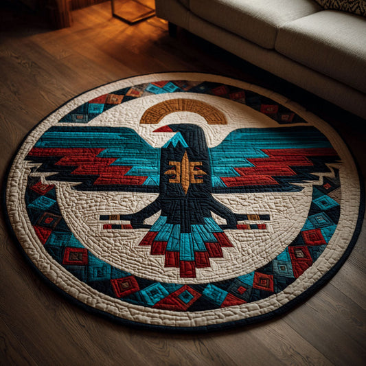 Earth Harmony Quilted Round Mat NCU0NT11817