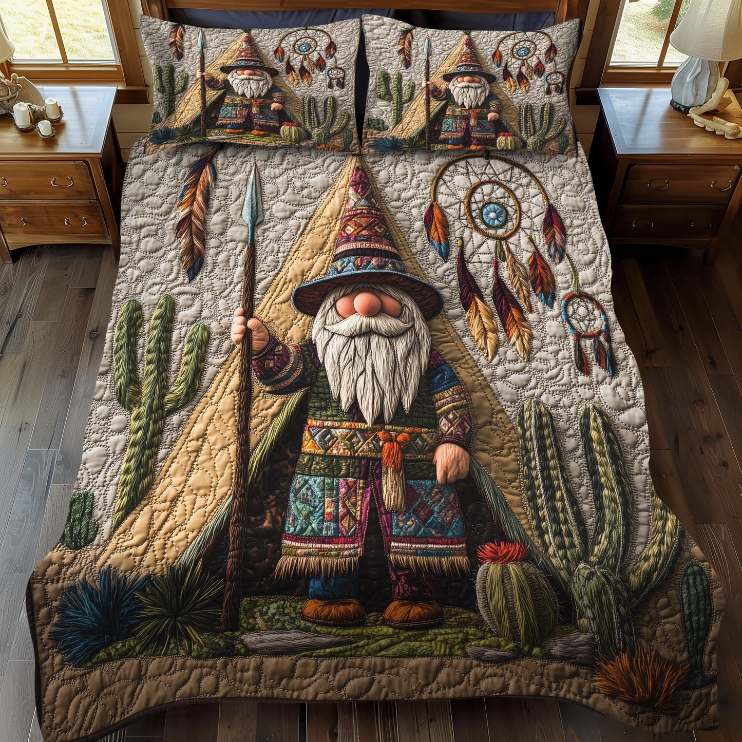 Earth Keeper 3-Piece Quilted Bedding Set NCU0PT2765