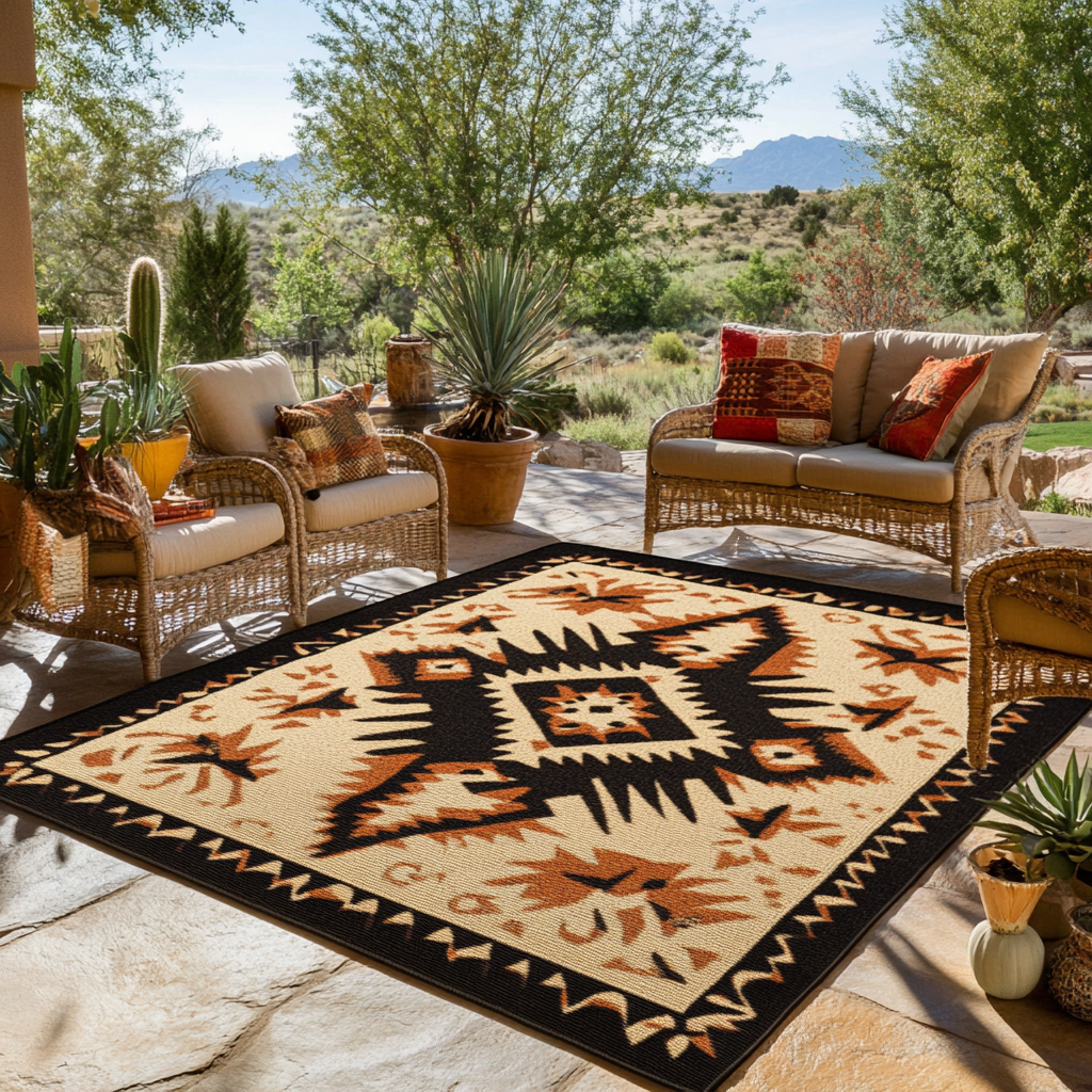 Earth Mirage Area Rug NCU0DK11016