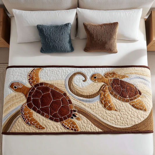 Earthbound Grace Quilted Bed Runner NCU0PT8244
