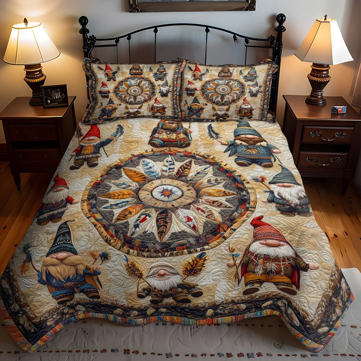 Earthbound Spirit 3-Piece Quilted Bedding Set NCU0PT2853