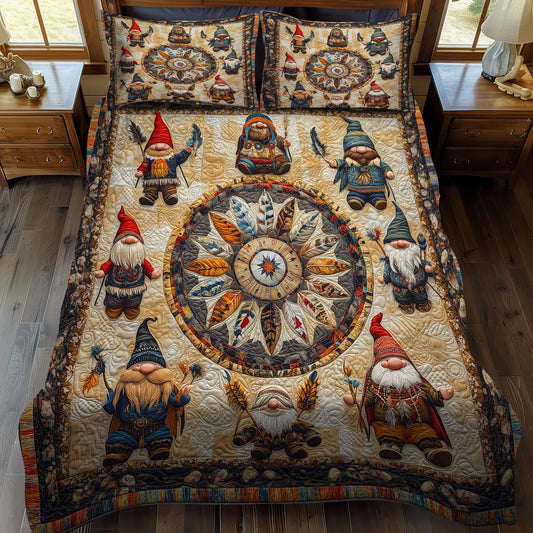 Earthbound Spirit 3-Piece Quilted Bedding Set NCU0PT2853