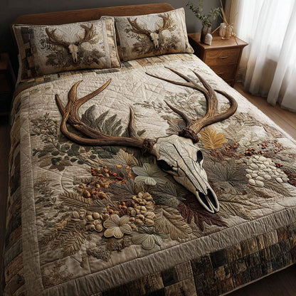 Earthbound Wild 3-Piece Quilted Bedding Set NCU0NT11996