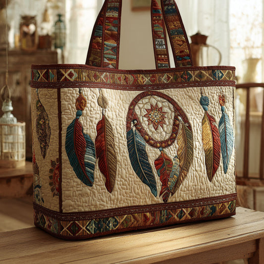Earthsong Dreams Quilted Tote Bag NCU0PT8795