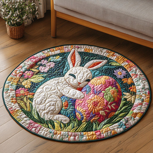 Easter Hug Quilted Round Mat NCU0NT3565