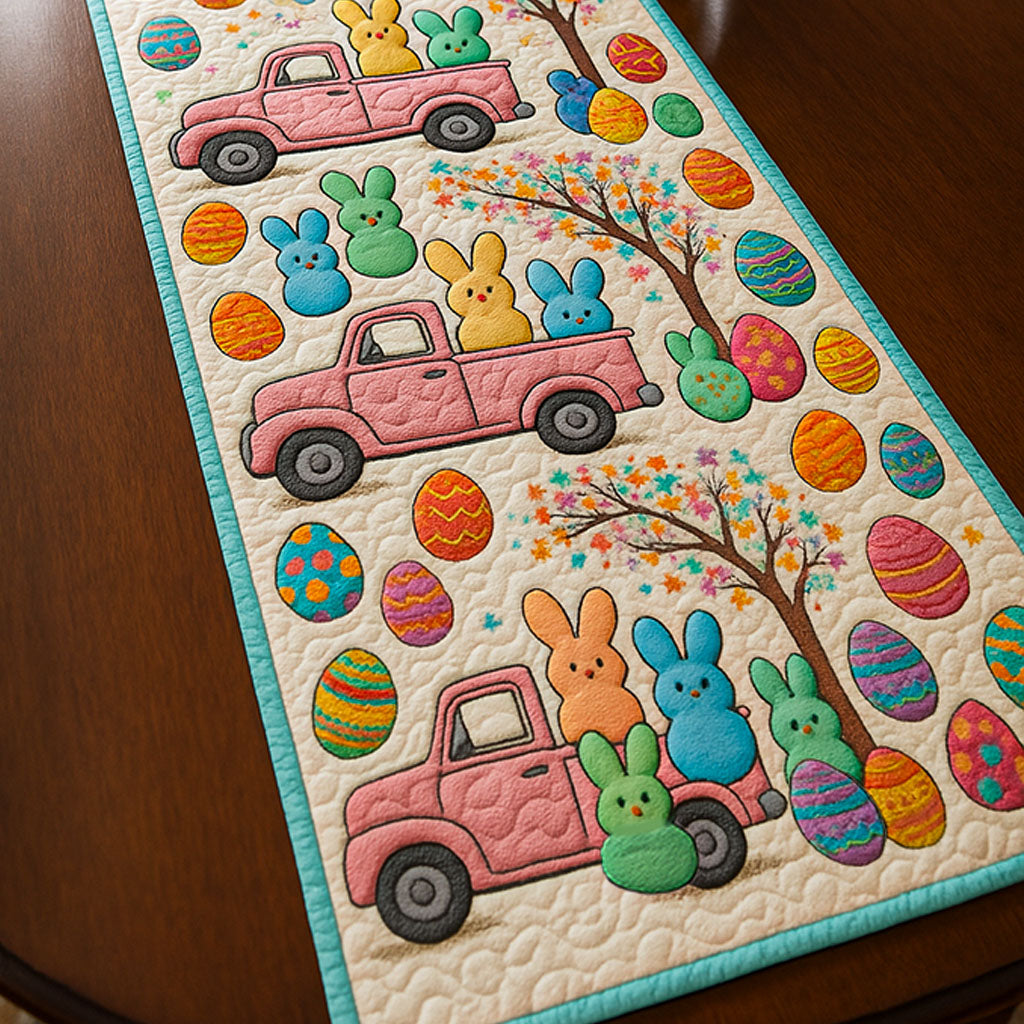 Easter Splendor Table Runner Pattern Easter Blessings Quilted Table Runner NCU0NT5395 – Vantique