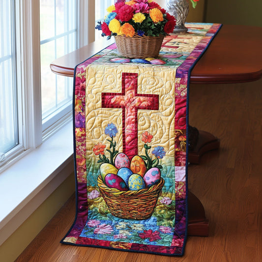 Easter Blessings Quilted Table Runner NCU0PT3383