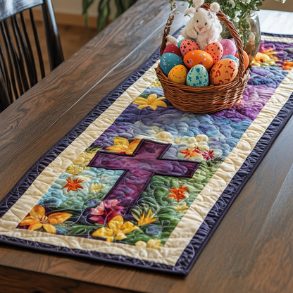 Easter Blessings Quilted Table Runner NCU0VH2130