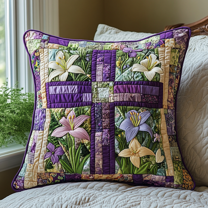 Easter Bliss Quilted Pillow Case NCU0DV3171