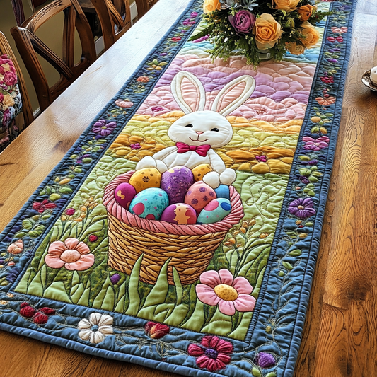 Easter Bliss Quilted Table Runner NCU0VH3349