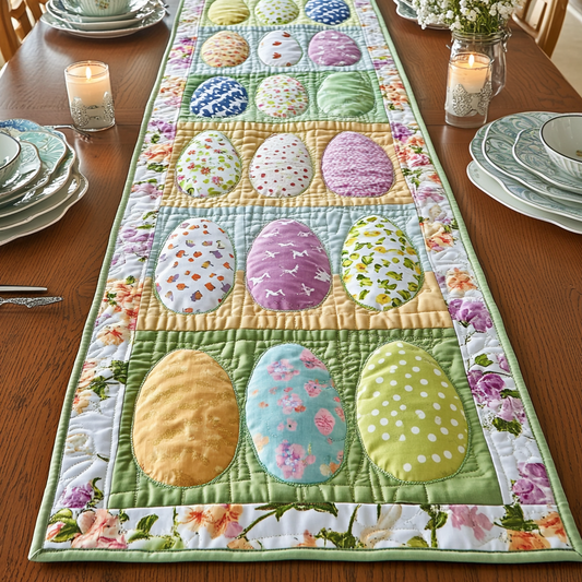 Easter Bliss Quilted Table Runner NCU0VH3636