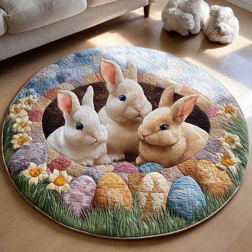Easter Bunny Round Carpet NCU0NT12196