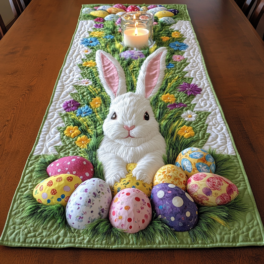 Easter Delight Quilted Table Runner NCU0VH3485