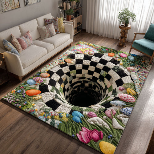 Easter Egg Garden Trail Area Rug NCU0PT11485