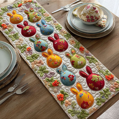Easter Eggs Quilted Table Runner NCU0TD2320