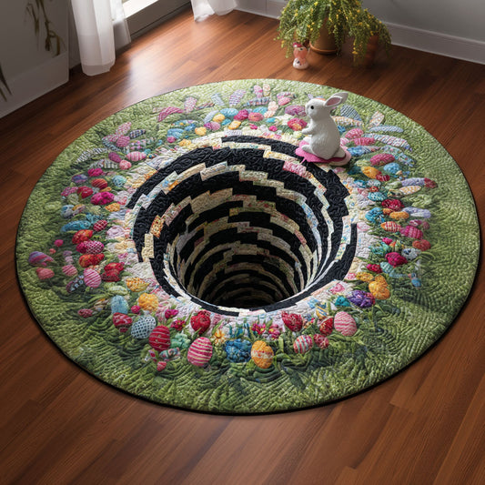 Easter Fantasy Hollow Quilted Round Mat NCU0PT11495