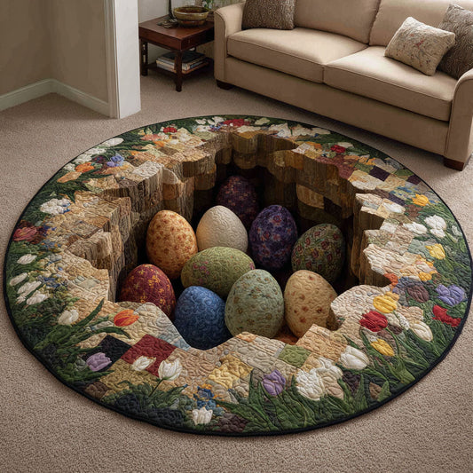 Easter Garden Round Carpet NCU0NT12197