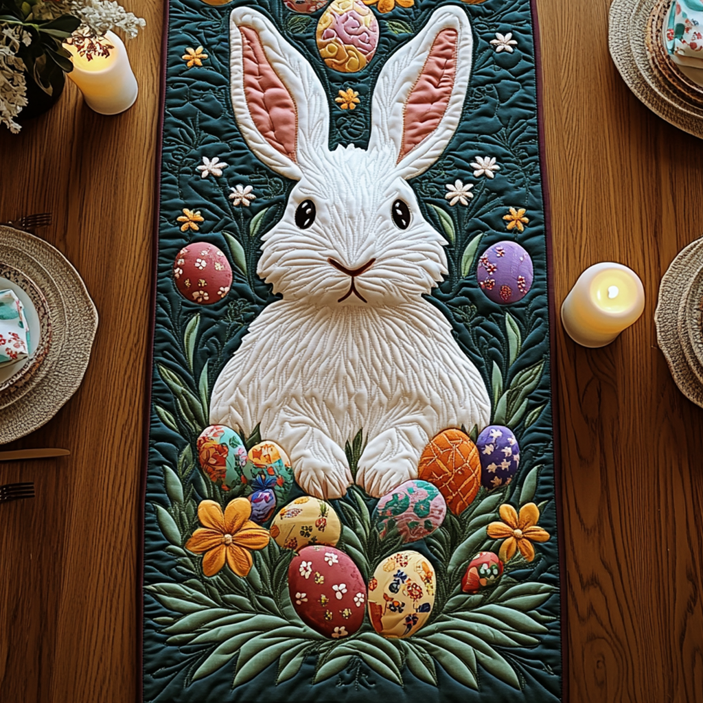 Easter Joy Quilted Table Runner NCU0VH2131