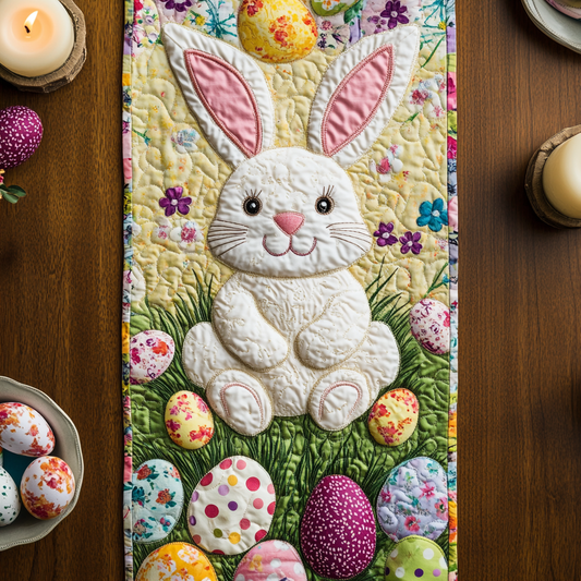 Easter Joy Quilted Table Runner NCU0VH3509