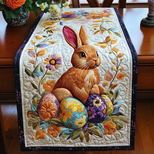Easter Meadow Magic Quilted Table Runner NCU0NT4813
