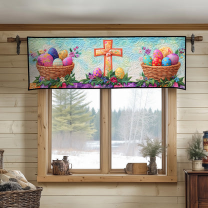 Easter Morning Celebration Quilted Valance NCU0NT4512