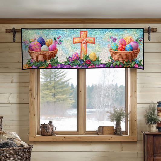 Easter Morning Celebration Quilted Valance NCU0NT4512