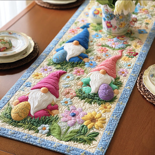 Easter Morning Quilted Table Runner NCU0TD2282
