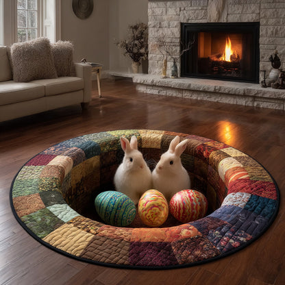 Easter Mystic Hollow Quilted Round Mat NCU0HH1738